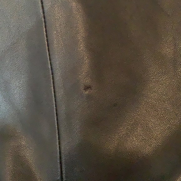 Max Azria Black Leather Jacket - Picture 10 of 10